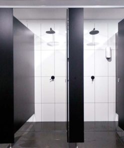 Black aluminium shower grates Australia